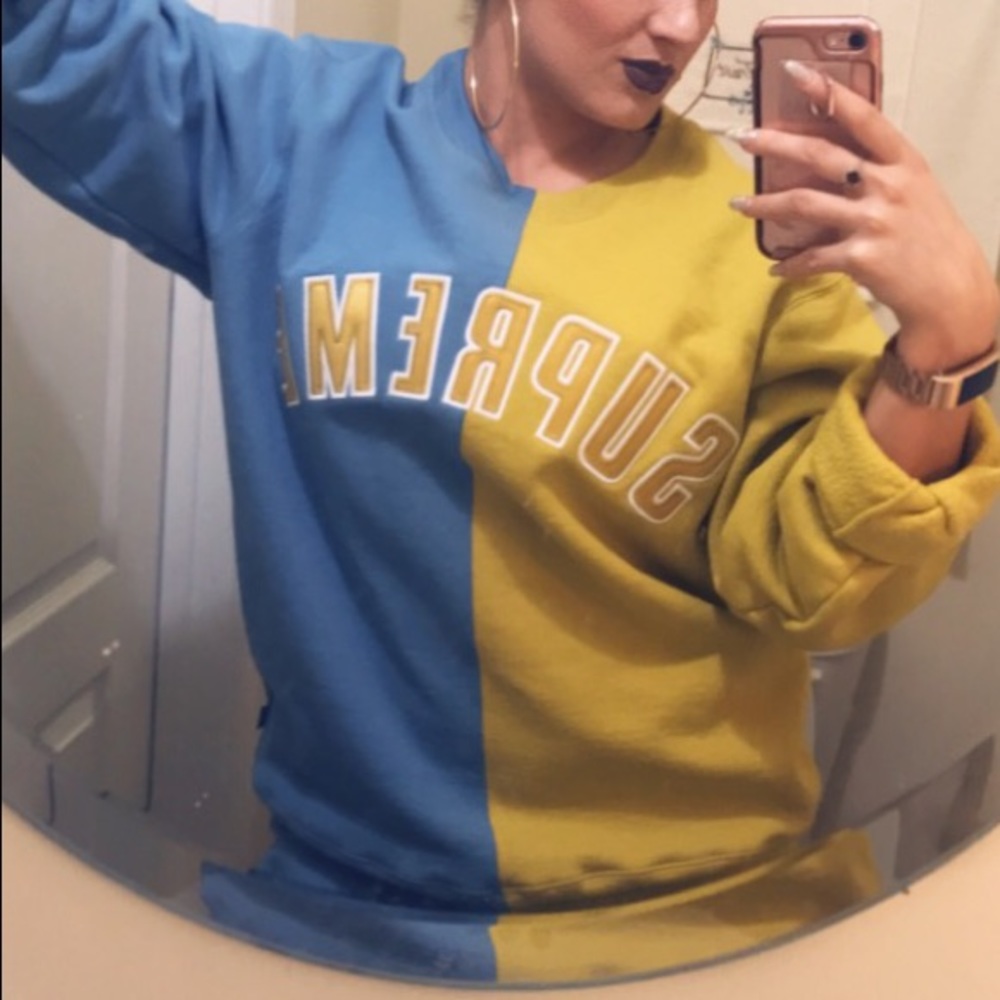 Supreme winter collection crewneck sweatshirt